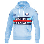 Felpa hoodie Sparco - Martini Racing (light blue) - Ravasicorse
