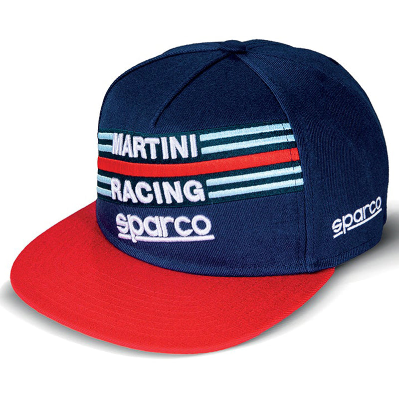 Flat visor cap Sparco - Martini Racing