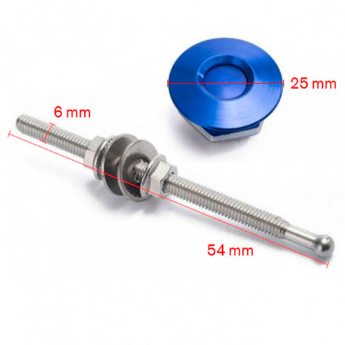 Gancio cofano Push Clip (modello piccolo - lunghezza 54 mm) - Ravasicorse