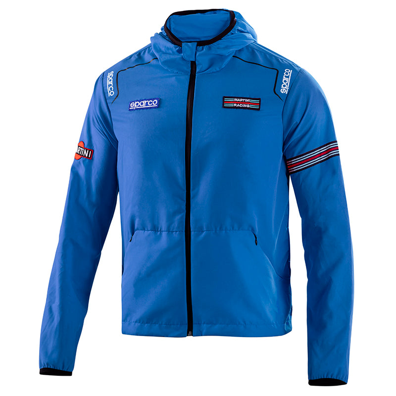 Giacca windstopper Sparco - Martini Racing (light blue) - Ravasicorse