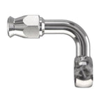 Goodridge - Raccordo riutilizzabile a Occhiello con collo esteso 90Â° 7/16" (5099) - Ravasicorse