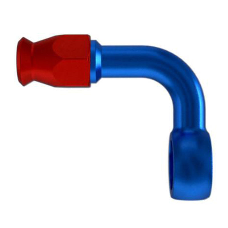 Goodridge - Raccordo riutilizzabile a Occhiello con collo esteso 90Â° 3/8" (5099) - Ravasicorse