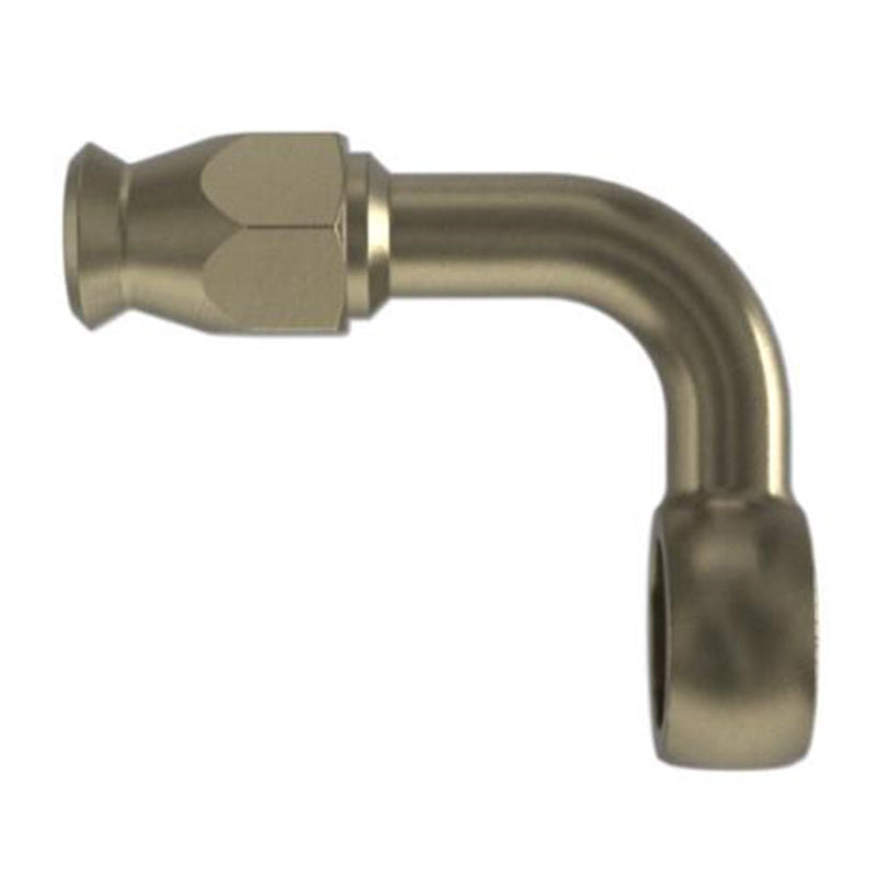 Goodridge - Raccordo riutilizzabile a Occhiello con collo esteso 90Â° 3/8" (5099) - Ravasicorse