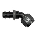 Goodridge - Raccordo a tubo 45° femmina concavo (536-45BK) - Ravasicorse