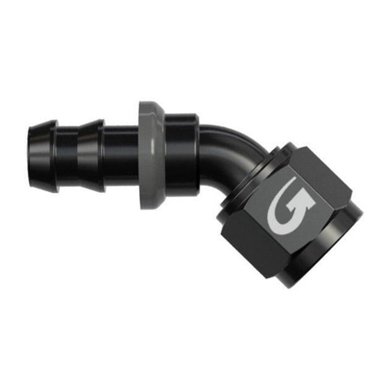 Goodridge - Raccordo a tubo 45° femmina concavo (536-45BK) - Ravasicorse