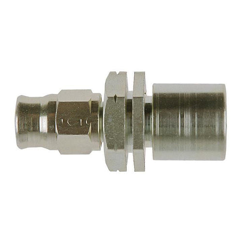 Goodridge - Raccordo riutilizzabile Femmina Passaparete Convesso con anello scanalato (757) - Ravasicorse