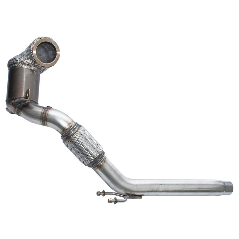 HJS Downpipe - Volkswagen Golf VII GTi Clubsport 195 kw Ø70mm (con omologazione ECE) - Ravasicorse
