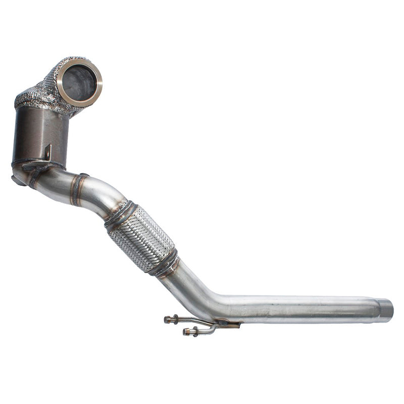 HJS Downpipe - Volkswagen Golf VII GTi Clubsport 195 kw Ø76mm (con omologazione ECE) - Ravasicorse
