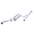 Inoxcar - Tubo centrale diretto + Finale con silenziatore Ø102 mm (Sport) - Ravasicorse