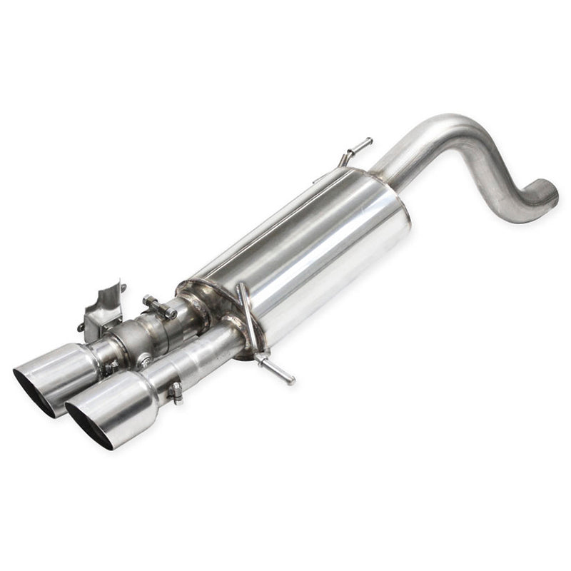 Inoxcar - Finale con silenziatore 2 x Ø90 mm (Racing - con valvola) - Ravasicorse