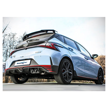 Inoxcar - Finale con silenziatore 2 x Ø90 mm (Racing - con valvola) - Ravasicorse