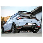 Inoxcar - Finale con silenziatore 2 x Ø90 mm (Racing - con valvola) - Ravasicorse