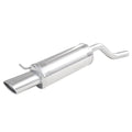 Inoxcar - Finale con silenziatore ovale 120x80 mm - Ravasicorse