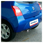 Inoxcar - Finale con silenziatore ovale 120x80 mm - Ravasicorse