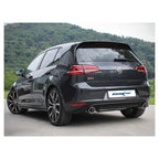 Inoxcar - Finale con silenziatore con uscita 2 x Ø100 DX+SX (Angled) - Ravasicorse