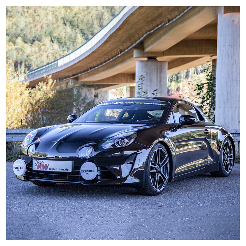 KW suspensions - Kit assetto a ghiera V3 Inox per Alpine A110 1.8 Turbo 252 HP (Typ AEF) - Ravasicorse
