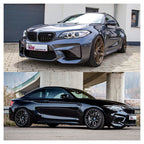 KW suspensions - Kit assetto a ghiera V3 Inox per BMW M2 incl. Competition 370-410 hp (F87) - Ravasicorse