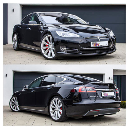 KW suspensions - Kit assetto a ghiera elettronico DDC - ECU per Tesla Model S (002) - Lim/4WD - Ravasicorse