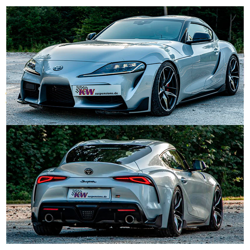 KW suspensions - Kit assetto a ghiera V3 Inox per Toyota Supra GR 3.0 GR 340 HP - Ravasicorse
