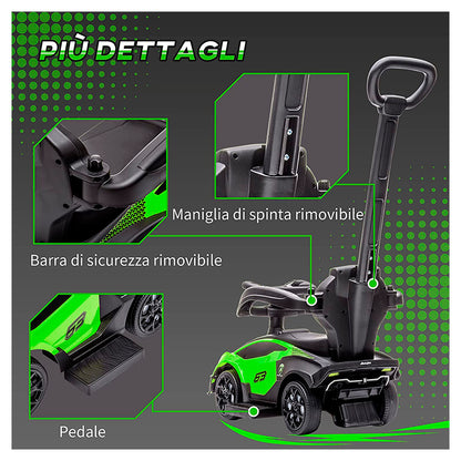 Auto per bambini Lamborghini 2 in 1 - Ravasicorse