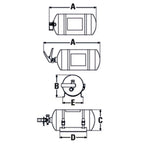 Lifeline - Handheld AFFF Liquid Polished 2.4 L - Ravasicorse