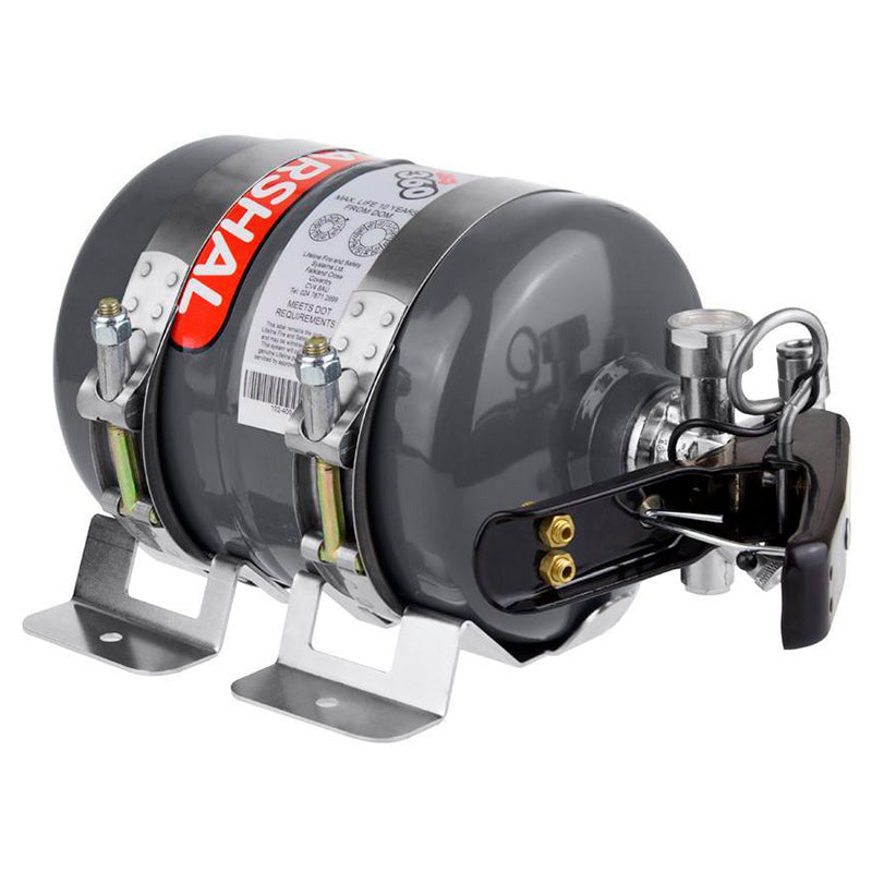 Lifeline - Zero 360 FIA Novec 1230 Fire Marshal (meccanico - bombola 2.5 Kg - 125 Ø x 270 mm) - Ravasicorse