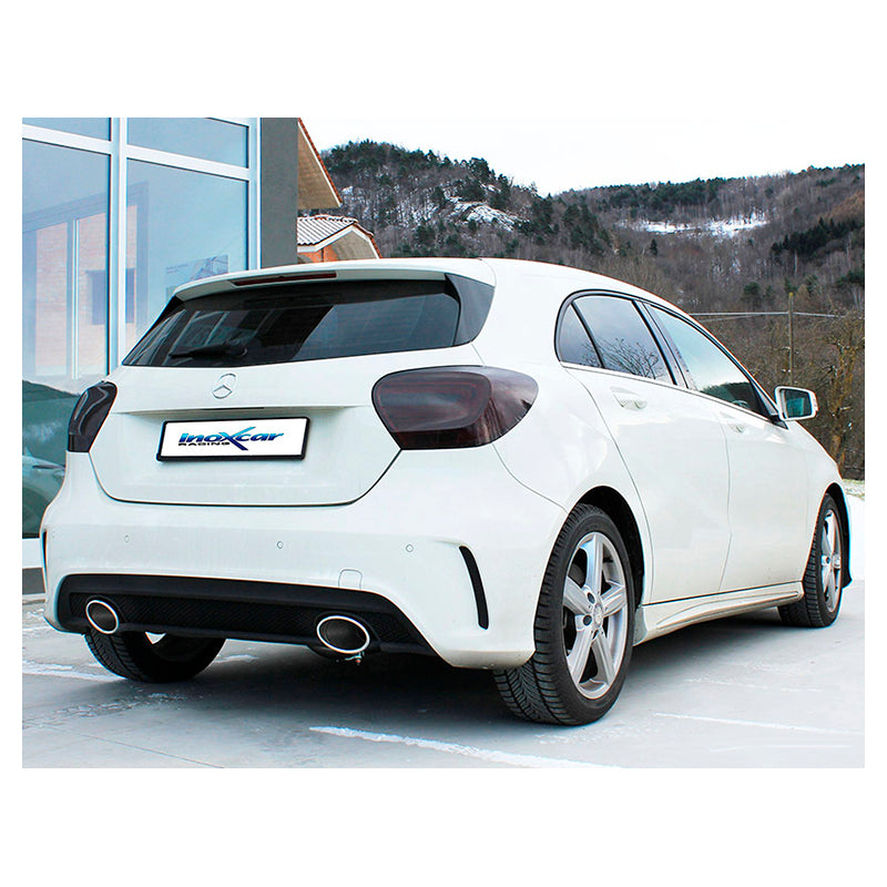 Inoxcar - Finale con silenziatore 150x105 mm DX+SX - Ravasicorse