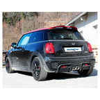 Inoxcar - Finale con silenziatore con uscita 2x90 Racing (Ø70 mm) - Ravasicorse