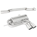 Inoxcar - Finale con silenziatore con uscita 2x90 Racing (Ø70 mm) - Ravasicorse