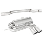 Inoxcar - Finale con silenziatore con uscita 2x90 Racing (Ø70 mm) - Ravasicorse