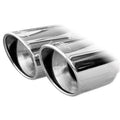 Inoxcar - Finale con silenziatore con uscita 2x90 Angled (Ø70 mm) - Ravasicorse