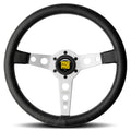 Volante MOMO - Prototipo Heritage silver - Ravasicorse