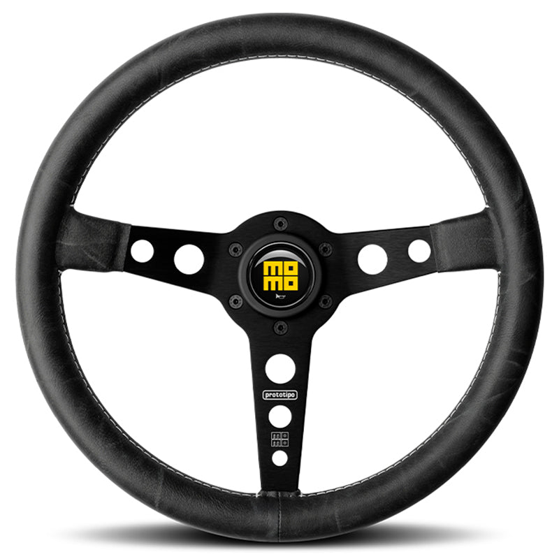 Volante MOMO - Prototipo Heritage black - Ravasicorse