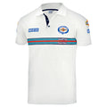 Polo Patches Sparco - Martini Racing (white) - Ravasicorse