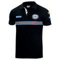 Polo Patches Sparco - Martini Racing (black) - Ravasicorse