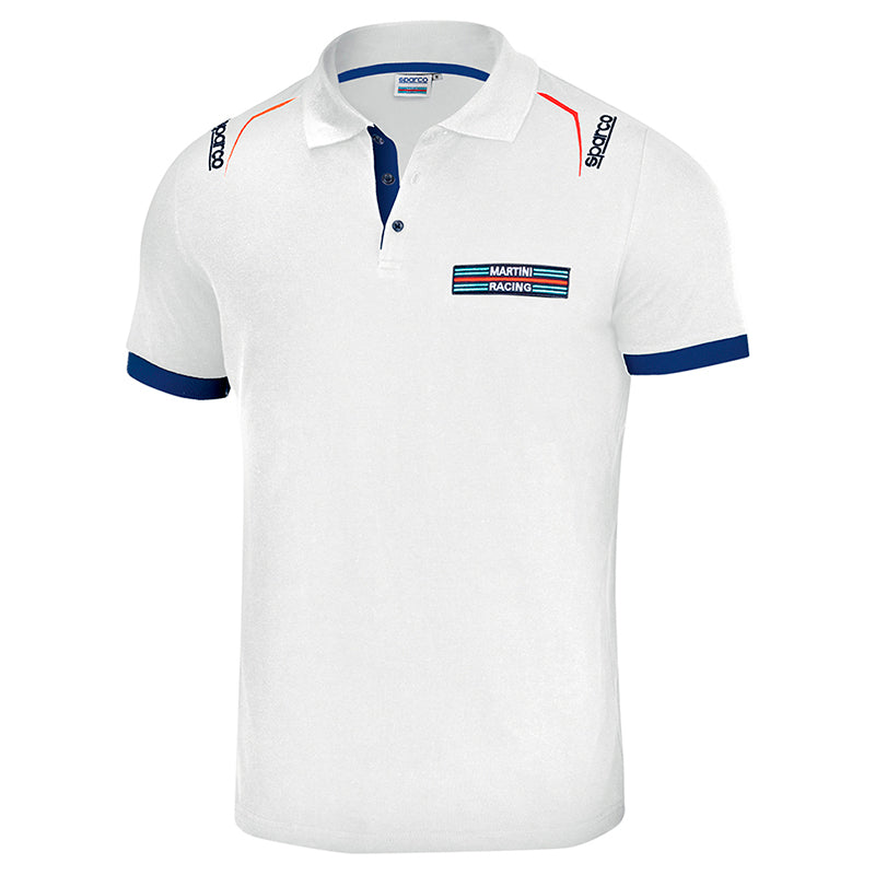Polo Embroideries Sparco - Martini Racing (white)