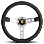 Volante MOMO - Prototipo Silver Ø350 mm - Ravasicorse