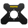 MOMO - Carbon button plate - Ravasicorse