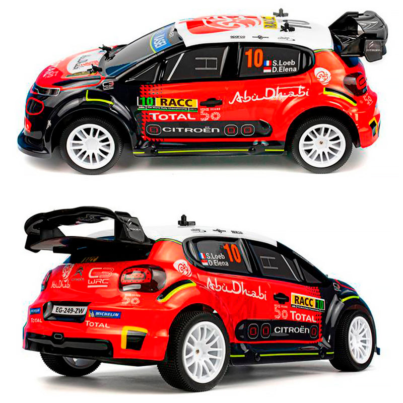 Auto Telecomandata 1:10 CITROEN C3 WRC (Rally Catalunya 2018 Loeb/Elena)