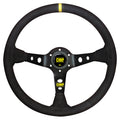 Volante OMP - Corsica (black/black - suede leather - OD/1954/N) - Ravasicorse