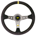 Volante OMP - Corsica (titan/black - suede leather - OD/1954/TN) - Ravasicorse