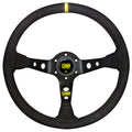 Volante OMP - Corsica (black/black - suede leather - OD/2012/NN) - Ravasicorse