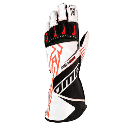 OMP - Guanti KS-2R (white/black)