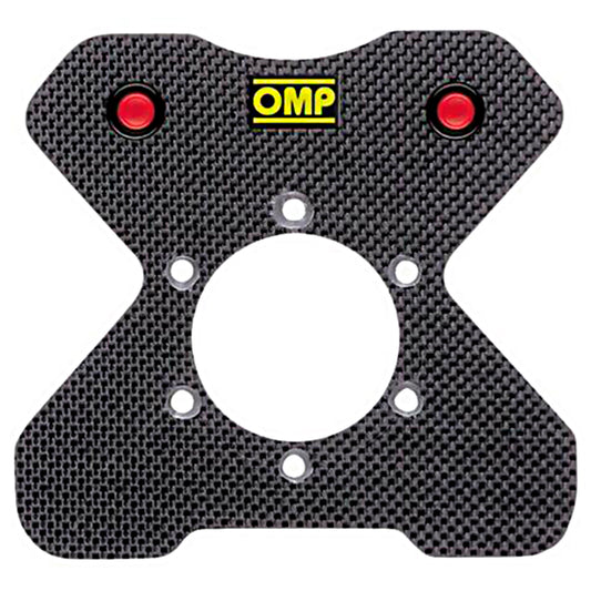 OMP - Carbon button plate