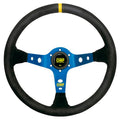Volante OMP - Corsica (blue/black - suede leather - OD/1954/BN) - Ravasicorse
