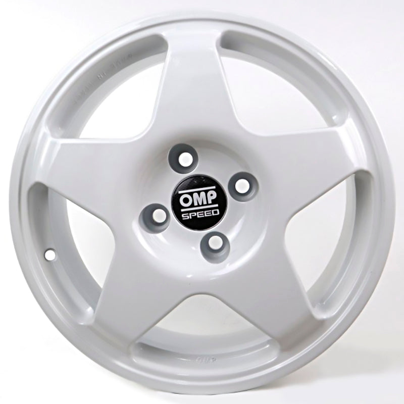 OMP - Speed Rally 6.5x15" ET 35 PCD 4x100 (White) - Ravasicorse