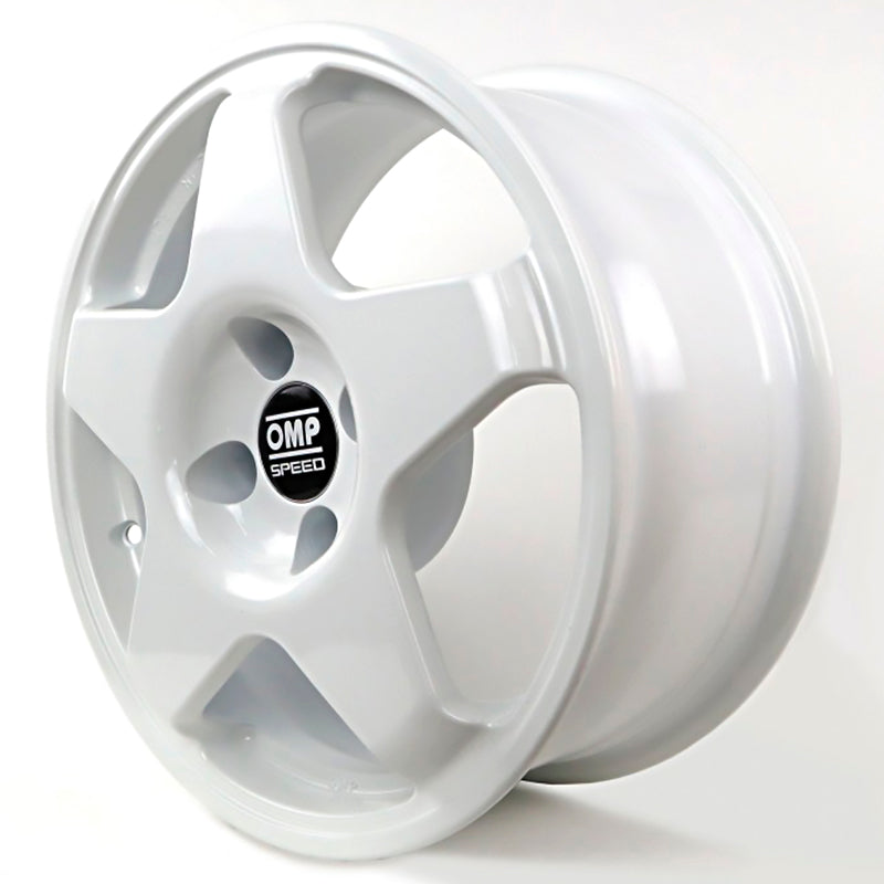 OMP - Speed Rally 6.5x15" ET 35 PCD 4x100 (White) - Ravasicorse