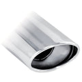 Inoxcar - Finale con silenziatore con uscita ovale 120x80 mm - Ravasicorse