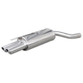 Inoxcar - Finale con silenziatore con uscita 2 x 90x70 mm - Ravasicorse