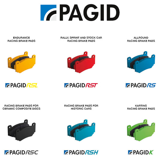 Pagid - Pastiglie freno Dallara F312 (Formula F3) AP Caliper (8060) - Rear